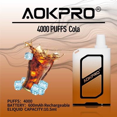 MTL 4000 сопят устранимая ручка 600mAh перезаряжаемые USB-C Vape