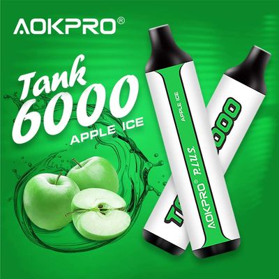 Слойка устранимое Vape 15ml Рт-К-легкего 6000 приправила ручки Vape