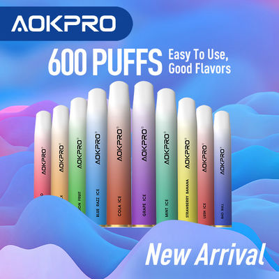 TPD 600 сопит гостеприимсво ODM OEM стручка Vape никотина 2 устранимое