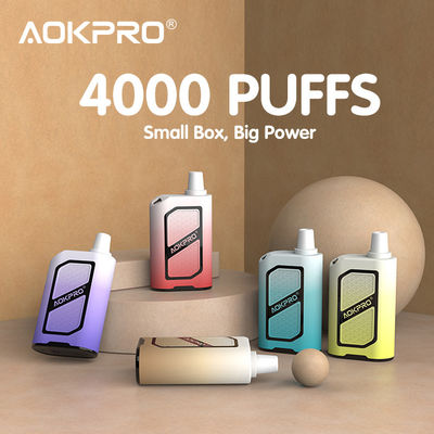 Стручок 10.5ml Vape 4000 слоек никотина 20mg/Ml не Refillable устранимый
