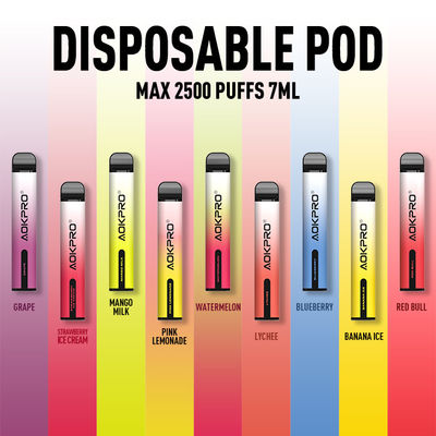 850mah 2500 сопит устранимый никотин 2% 3% 5% ручки Vape