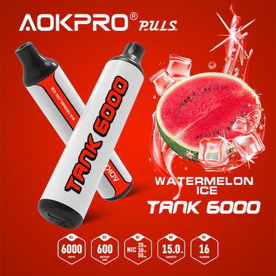 Арбуз устранимое приправленное Vape TYPE-C пишет слойку 15ml 6000