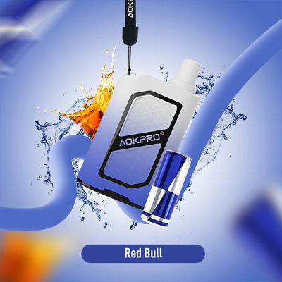 Слойка USB-C 10.5ML AOKPRO продолжительная перезаряжаемые устранимая Vape 4000