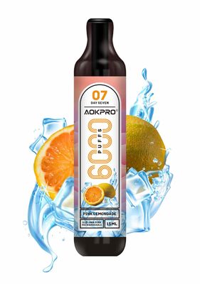 Prefilled притяжка никотина слойки 15ml 6000 устранимая активировала стручки Vapes 1.1Ohm