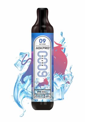 6000 слойка устранимым Vape приправленное плодом пишет видимый танк 600mAh