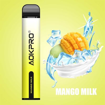 Манго доит притяжку 850mAh Vape слойки вкуса 30mg 2500 устранимую ровную