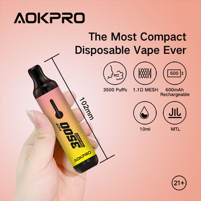 Розовые сигареты Vape 1.1ohm лимонада 30mg устранимые приправленные e
