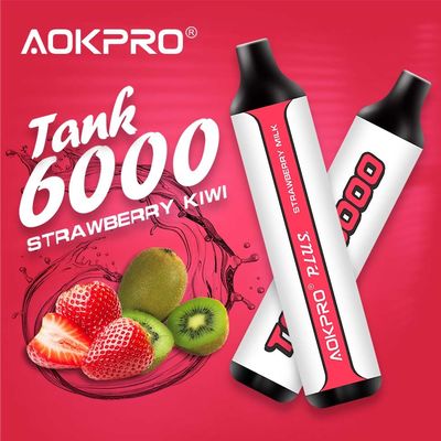 Клубника 15ml кивиа Адвокатуры слойки Vape слойки SS PCTG 6000 устранимая Prefilled